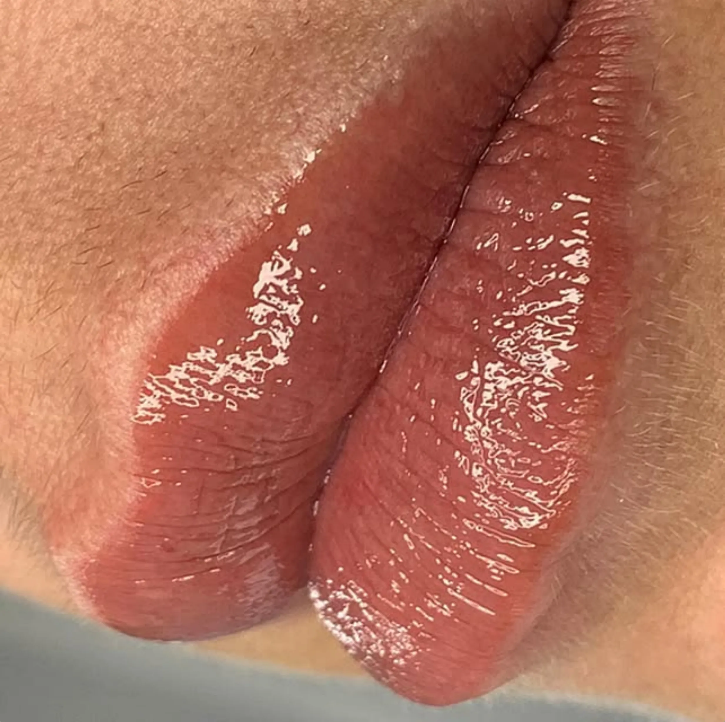 caffeine before lip tattoo